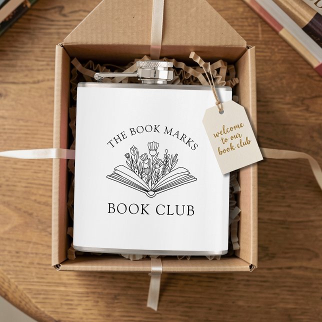 Petaca Book Club Name Personalized Gift Favor (Subido por el creador)