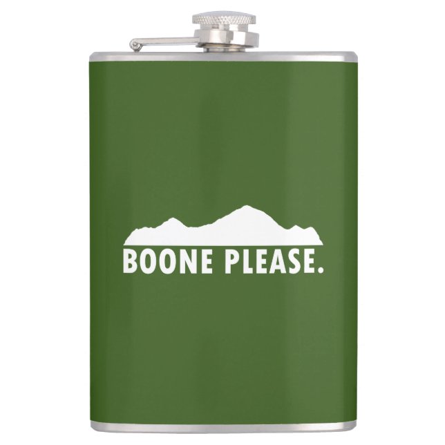 Petaca Boone Please (Anverso)