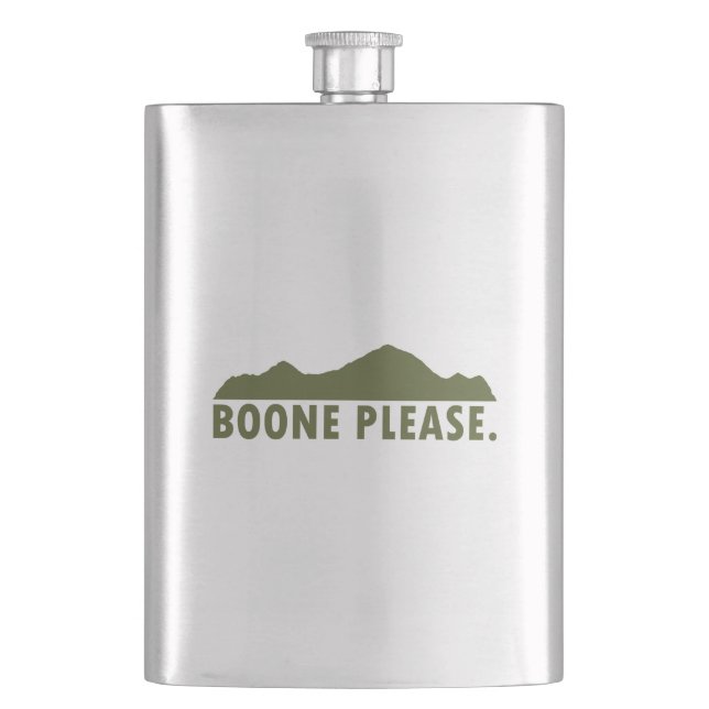 Petaca Boone Please (Anverso)