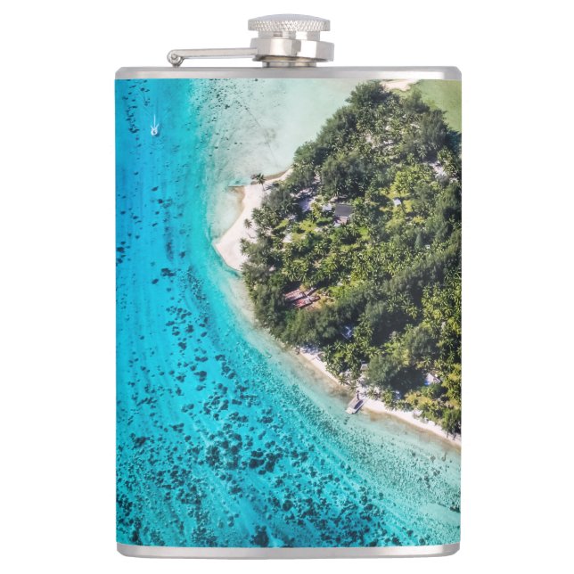 Petaca Bora Bora - Camino Al Océano (Anverso)