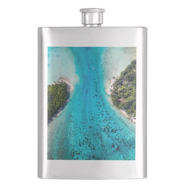 Petaca Bora Bora - Camino Al Océano (Anverso)