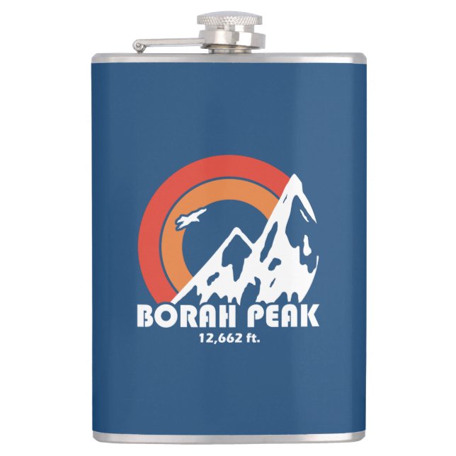Petaca Borah Peak Sun Eagle (Anverso)