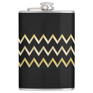 Petaca Borde dorado - zigzag + tu espalda e ideas