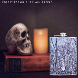 Petaca Bosque en Crepúsculo