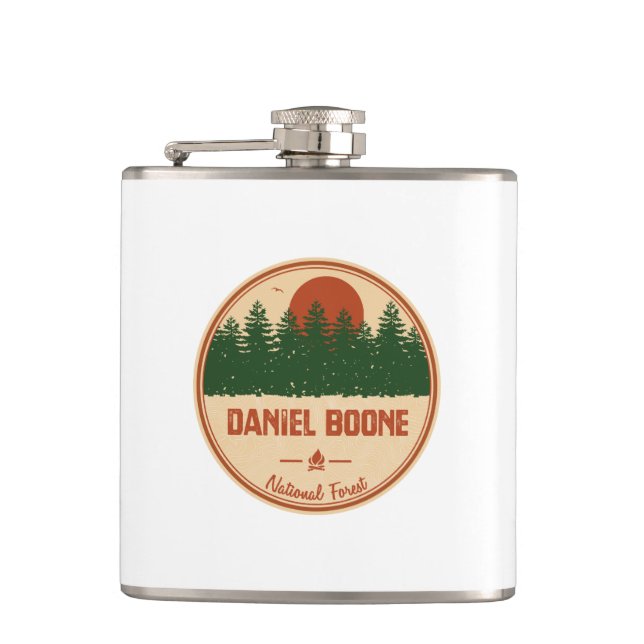 Petaca Bosque nacional Daniel Boone (Anverso)