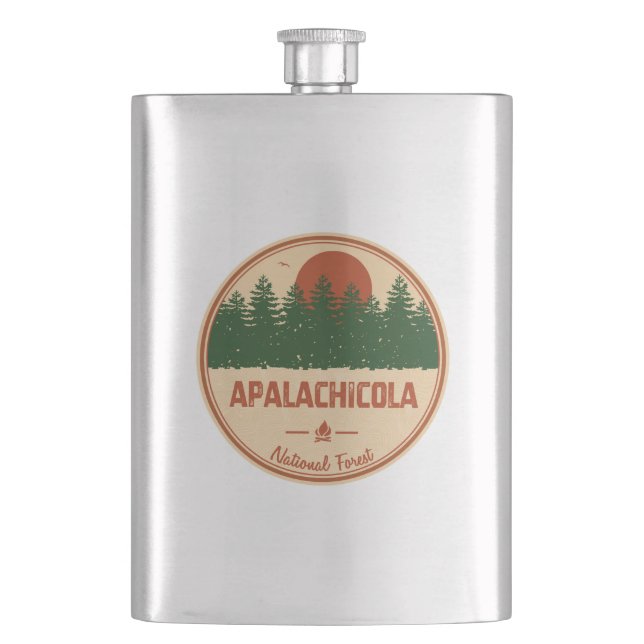 Petaca Bosque nacional de Apalachicola (Anverso)