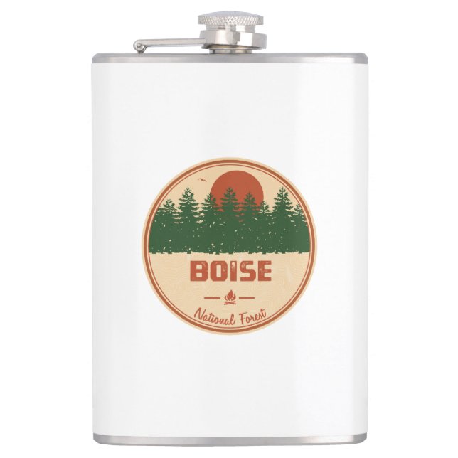 Petaca Bosque nacional de Boise (Anverso)