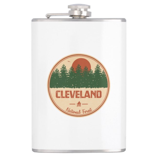 Petaca Bosque nacional de Cleveland (Anverso)