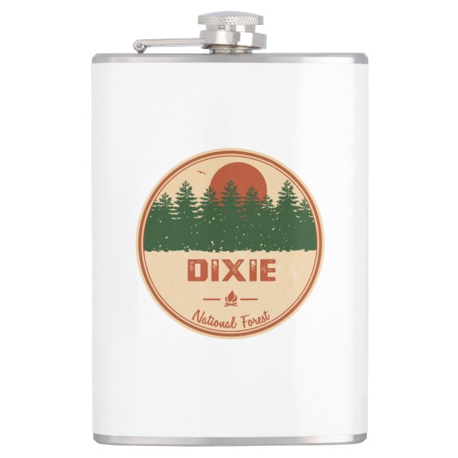 Petaca Bosque nacional de Dixie (Anverso)