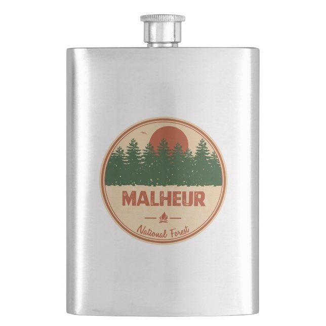 Petaca Bosque nacional de Malheur (Anverso)