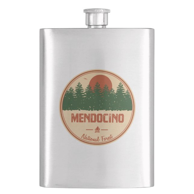Petaca Bosque nacional de Mendocino (Anverso)