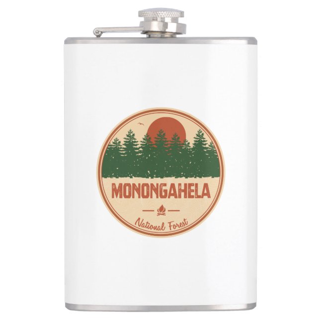 Petaca Bosque nacional de Monongahela (Anverso)