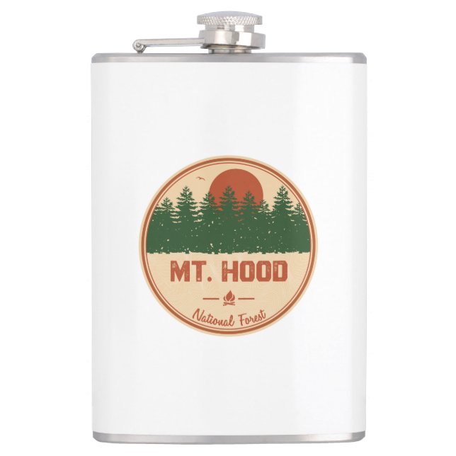 Petaca Bosque nacional de Mt. Hood (Anverso)