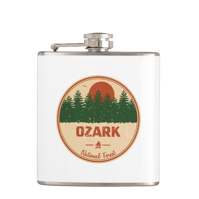 Petaca Bosque nacional de Ozark (Anverso)