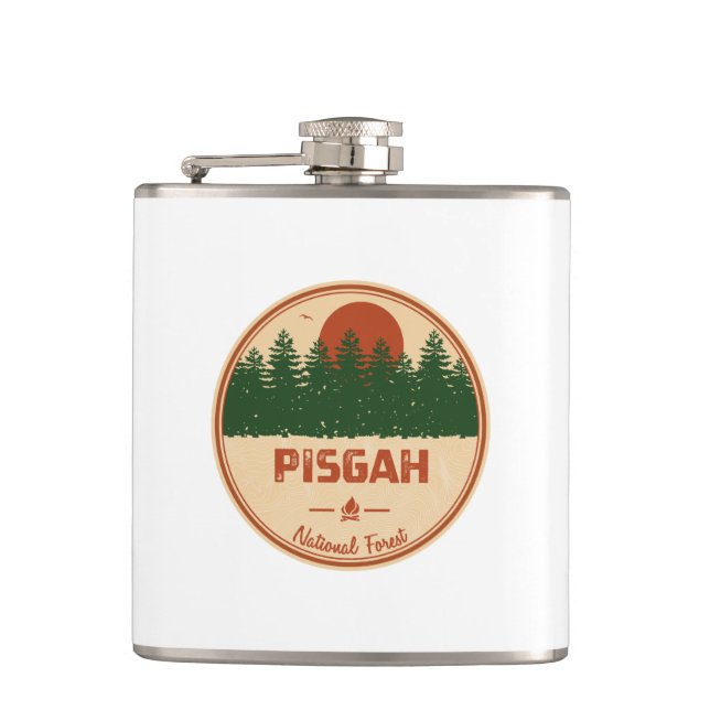 Petaca Bosque nacional de Pisgah (Anverso)