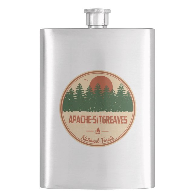 Petaca Bosques Nacionales Apache-Sitgreaves (Anverso)