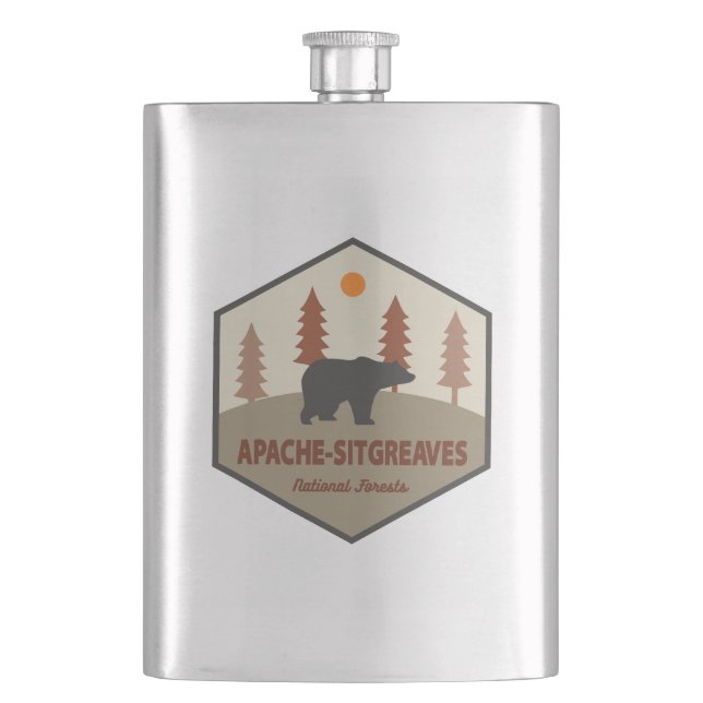 Petaca Bosques nacionales Apache-Sitgreaves (Anverso)