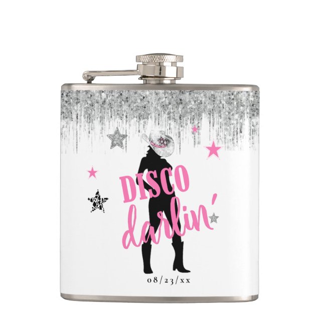 Petaca Botas 'n Bling Soltera Disco Darlin' ID925  (Anverso)