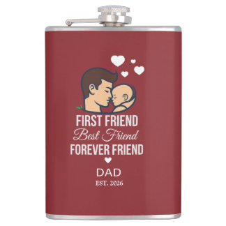 Petaca Botella de agua personalizada para papá