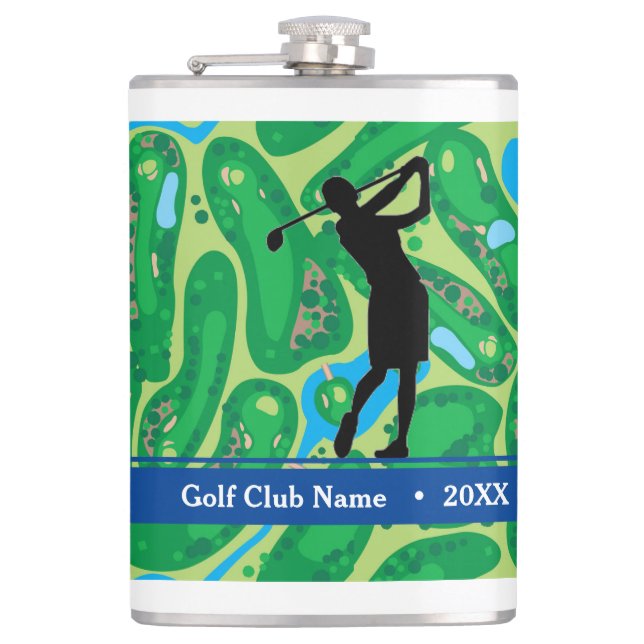 Petaca Botella de "Jugo de Birdie" para mujeres personali (Anverso)