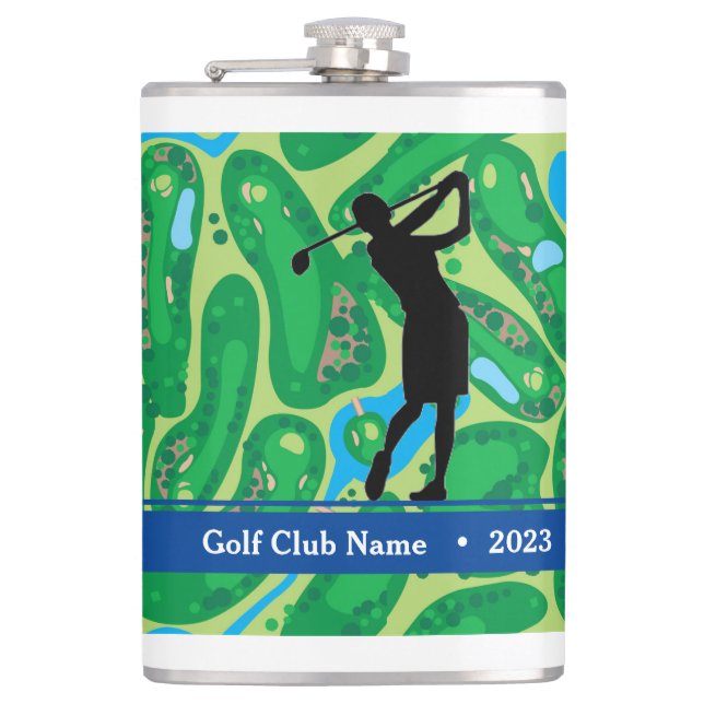 Petaca Botella de "Jugo de Birdie" para mujeres personali (Anverso)