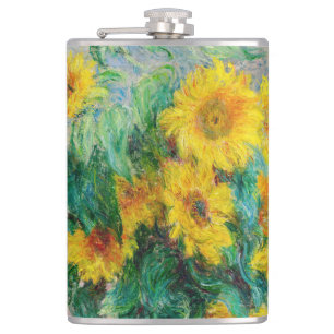 Petaca Bouquet de los girasoles Claude Monet