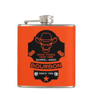 Petaca Bourbon Whiskey Art