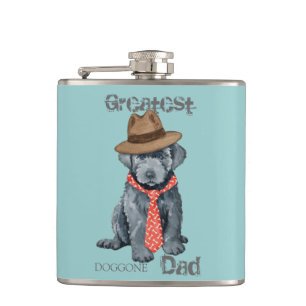 Petaca Bouvier des Flandres Dad Hip Flask