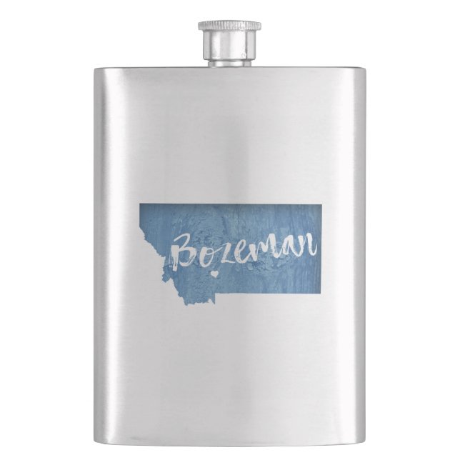 Petaca Bozeman, Montana (Anverso)