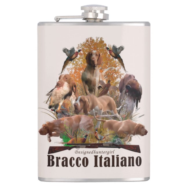 Petaca Bracco Italiano (Anverso)