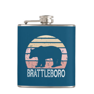 Petaca Brattleboro Vermont Retro Bear