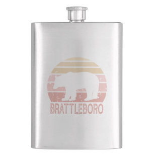 Petaca Brattleboro Vermont Retro Bear