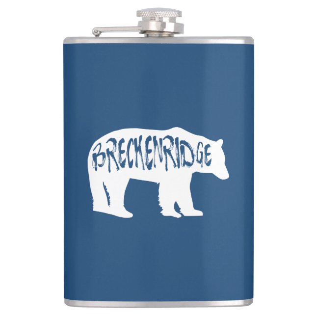 Petaca Breckenridge Colorado Bear (Anverso)