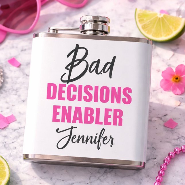 Petaca Bride’s Bad Decision Enabler Bachelorette Party (Subido por el creador)
