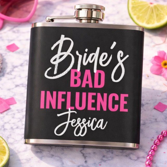 Petaca Bride’s Bad Influence Custom Bachelorette Party (Subido por el creador)