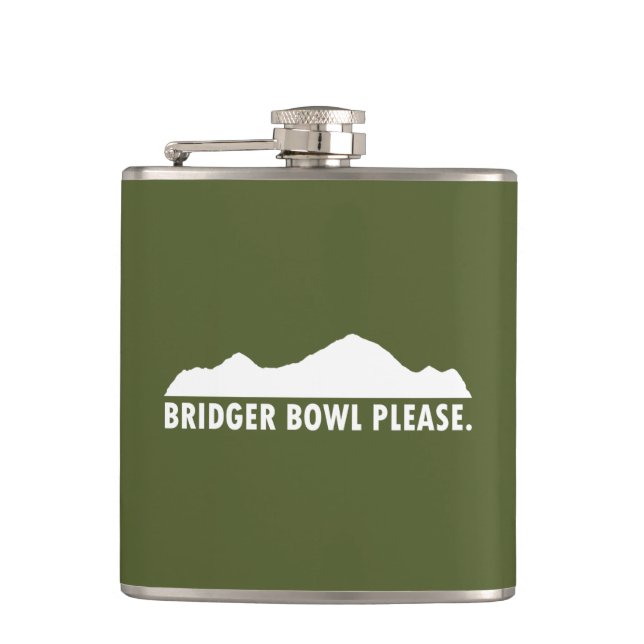 Petaca Bridger Bowl Por Favor (Anverso)