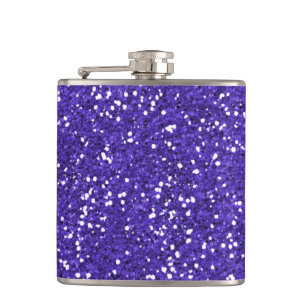 Petaca Brillo púrpura elegante