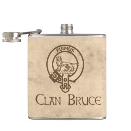 Petaca Bruce Crest Vintage