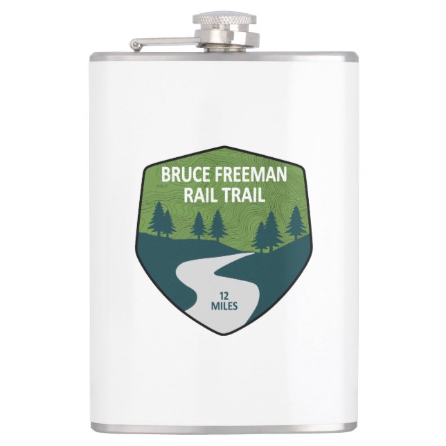 Petaca Bruce Freeman Rail Trail (Anverso)