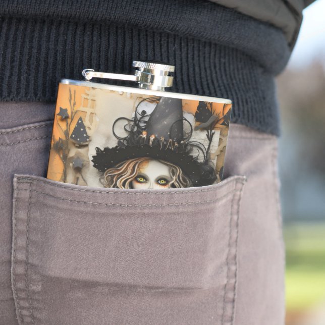 Petaca Bruja de Halloween (In Situ)