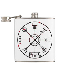 Petaca Brújula rúcula de Vegvisir