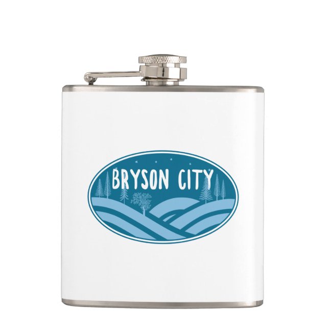 Petaca Bryson City North Carolina Outdoor (Anverso)