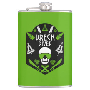 Petaca Buceadores del mar de naufragios