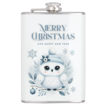 Búho navideño