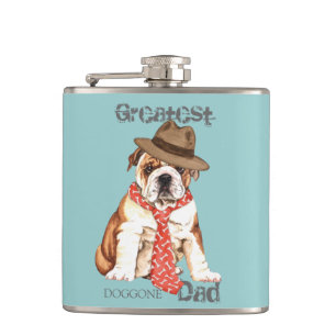 Petaca Bulldog Papá