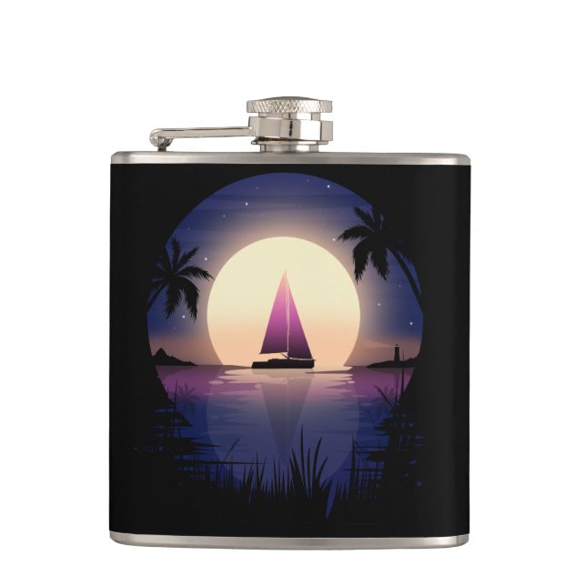 Petaca Buque nocturno (Anverso)