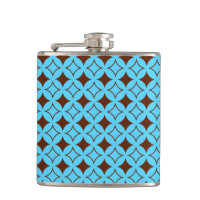 Buques azul y marrón