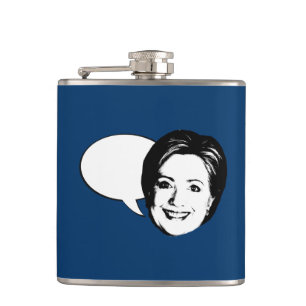 PETACA BURBUJA DE LA CHARLA DE HILLARY CLINTON