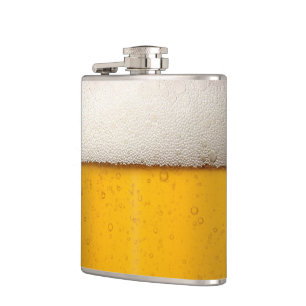 Petaca Burbujas de cerveza divertidas