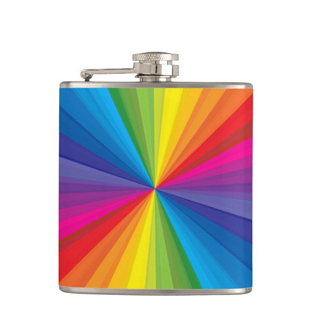 Petaca Burst arcoiris (Anverso)